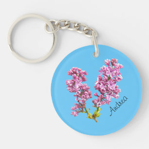 Keychain - Lilac blossoms