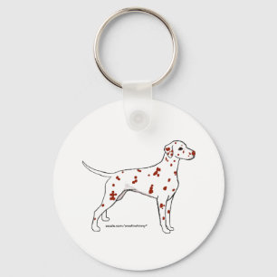 Keychain -- Liver Dalmatian