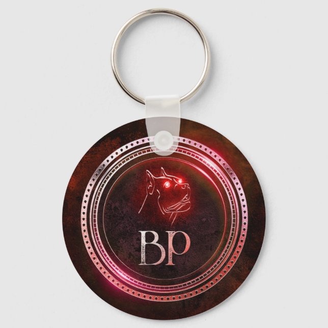 Keychain - M&S Peaches  (Front)