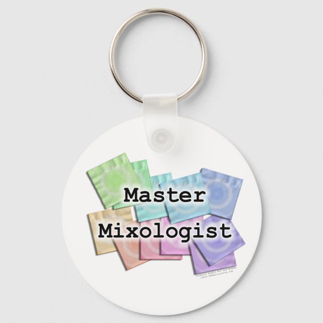 Keychain - MASTER MIXOLOGIST (Front)