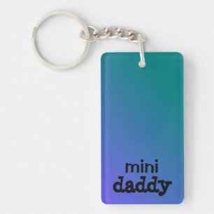 Keychain "mini daddy" Add child's Photo and Name