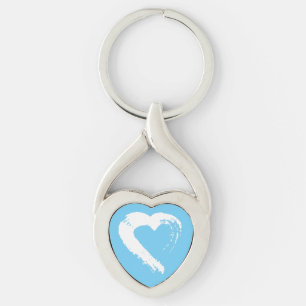 Keychain Moon Heart