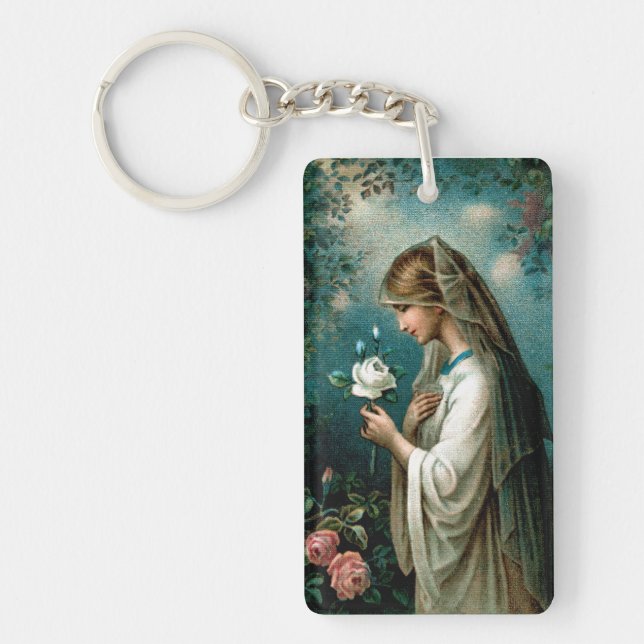 Keychain: Mystical Rose Key Ring (Front)