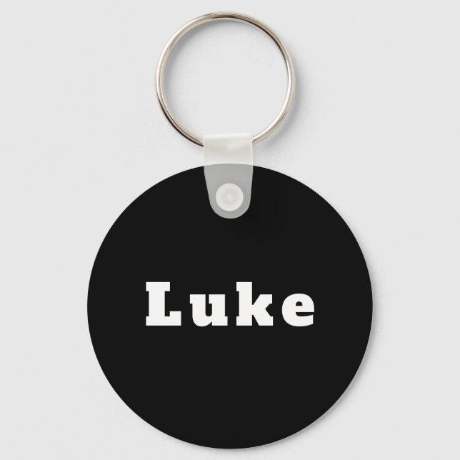 keychain named Luke (Front)