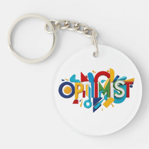 Keychain optimist design,valentine's day gift,gift