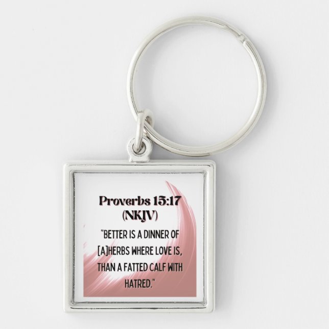 Keychain, Premium Square Keychain (Front)