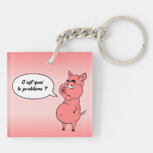 Keychain Ronchon the Pig