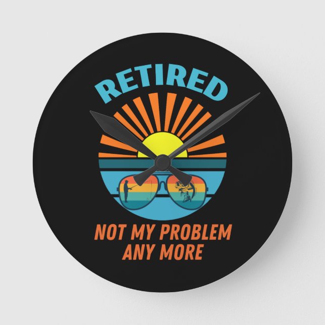 Keychain Round Clock (Front)