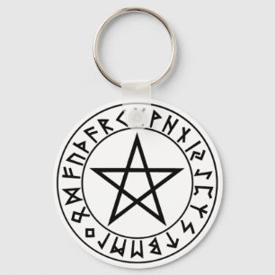 keychain Rune Pentacle