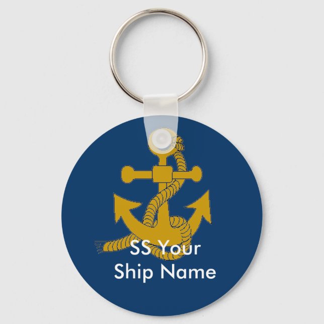 Keychain - Ship Anchor (Front)