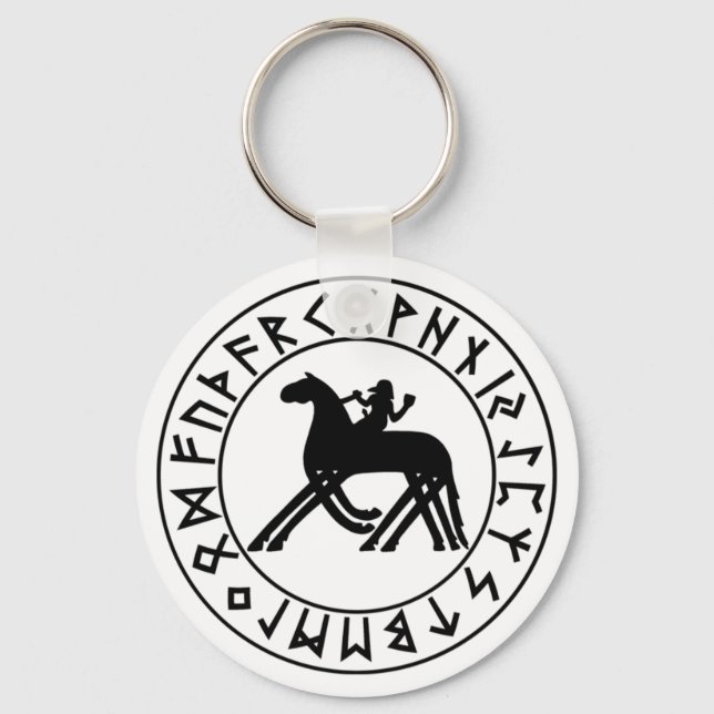 Keychain Sleipnir Shield (Front)
