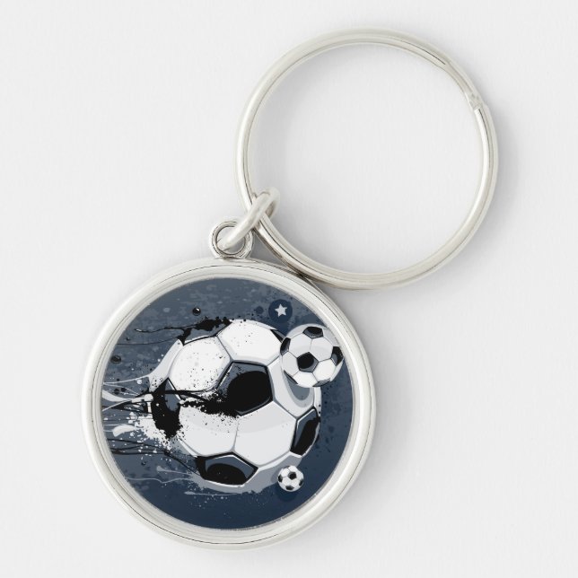 Keychain-Soccer Ball Key Ring (Front)