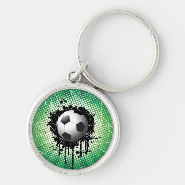 Keychain-Soccer Ball Key Ring (Front)