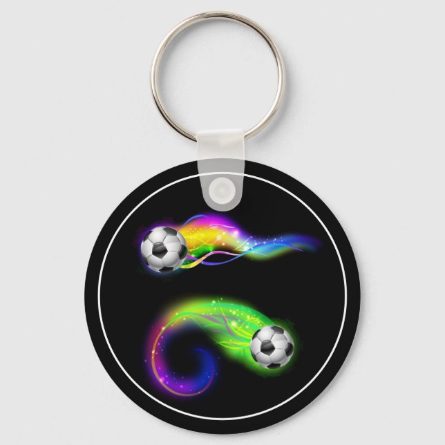 Keychain-Soccer Key Ring (Front)
