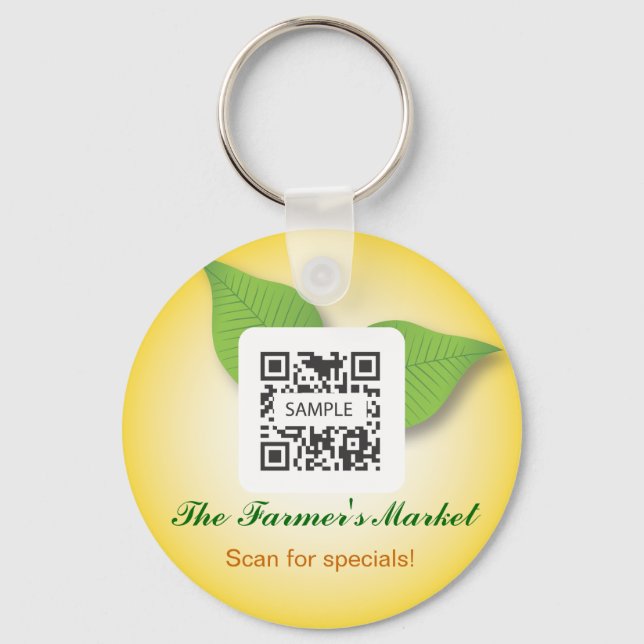 Keychain Template Farmer's Market (Front)