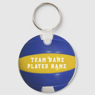 Keychain VOLLEYBALL PLAYER PERSONALISED 