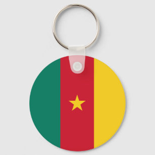 Keychain with Flag of Cameroon