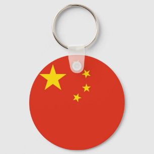 Keychain with Flag of China