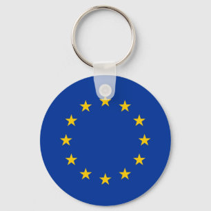 Keychain with Flag of European Union