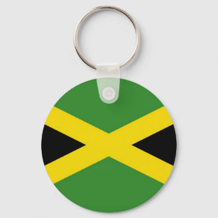 Keychain with Flag of Jamaica