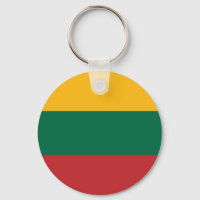 Keychain with Flag of Lithuania