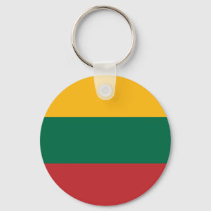 Keychain with Flag of Lithuania