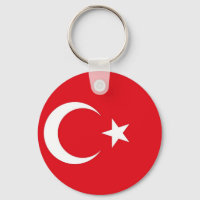 Keychain with Flag of Turkey