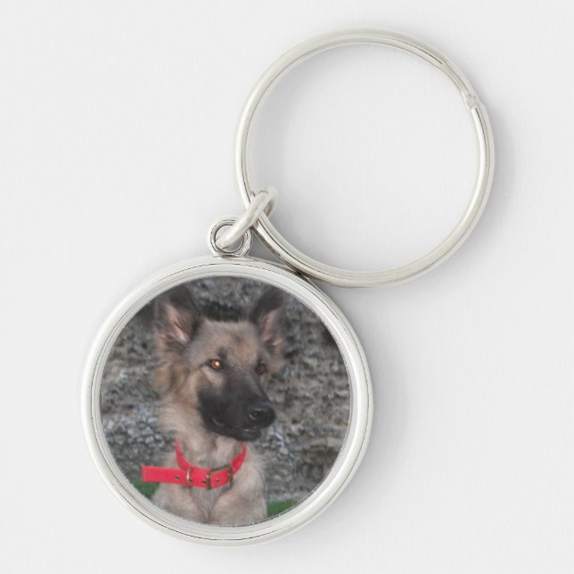 Keychain With German Shepherd (Front)
