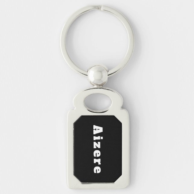 Keychain with name Aizere (Front)