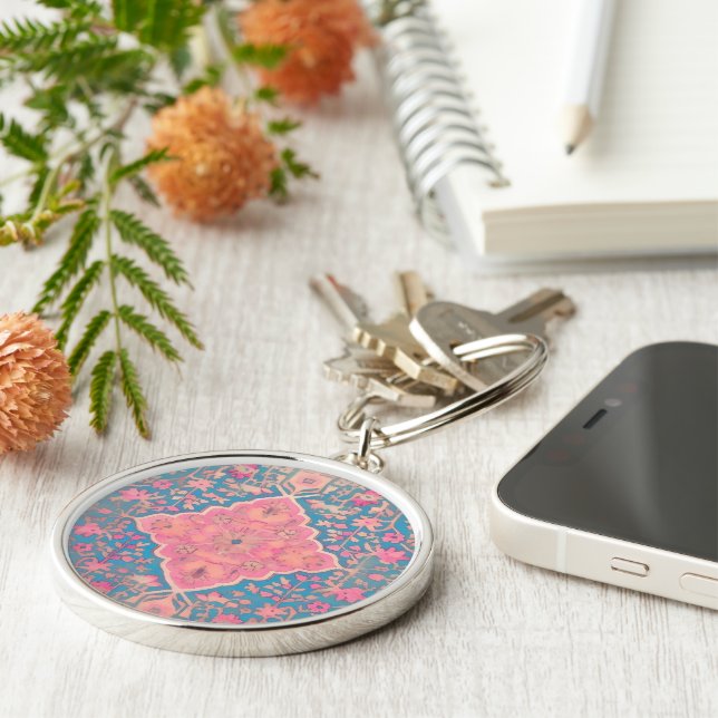 Keychain with Persian pattern design (Side)