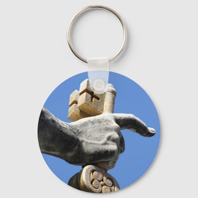 Keychain with the key on the hand of St. Peter (Front)
