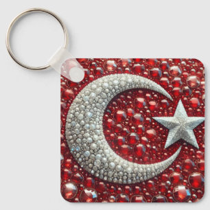 Keychain with Turkish Colours Design