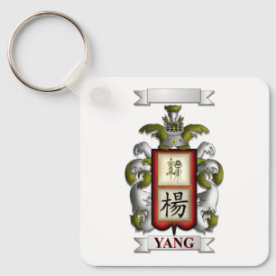 Keychain Yang Surname And Shield