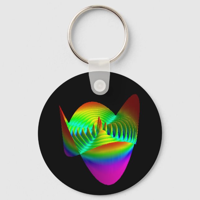 keychain, Zernike 40 2 Key Ring (Front)