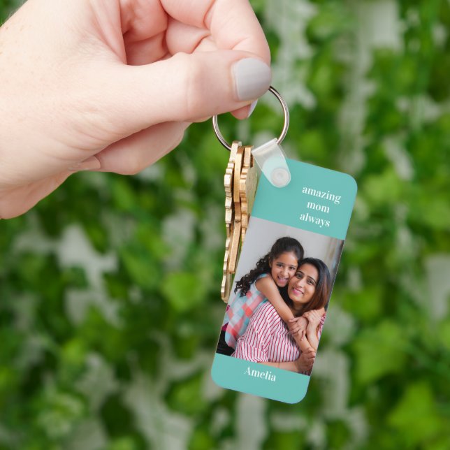 Keychains Best One Editable Colour Custom Photo (Hand)