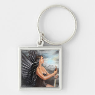 Keychains Black Angel