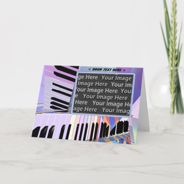 Keyed (photo frame) card (Front)