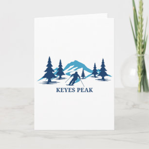 Keyes Peak Wisconsin Ski Resort Skiing Skier Card