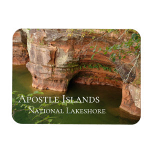 Keyhole Arch, Apostle Islands National Lakeshore Magnet