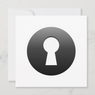 Keyhole Button