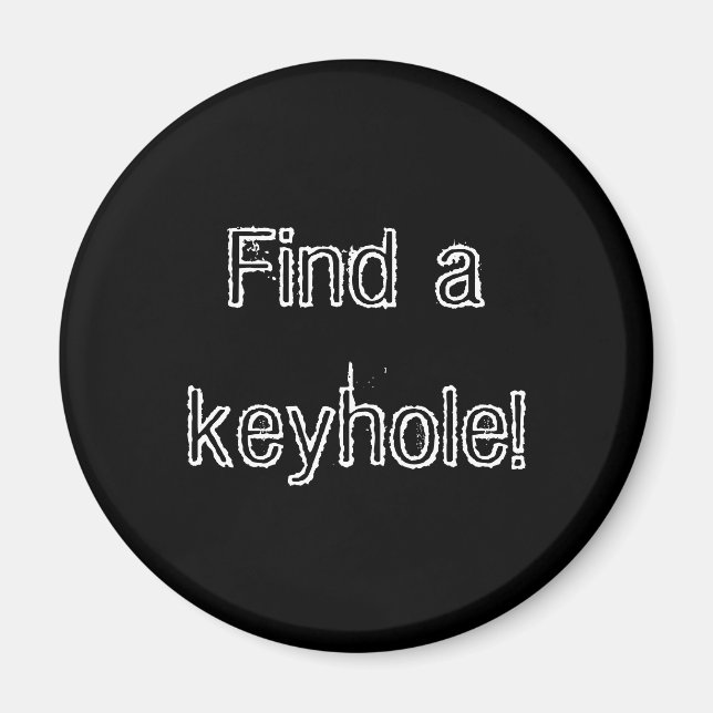 Keyhole Magnet (Front)