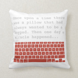 Keypad 2-sided pillow 1