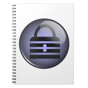 Keypass Button Symbol Notebook