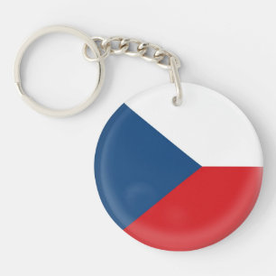Keyring Czech Republic flag