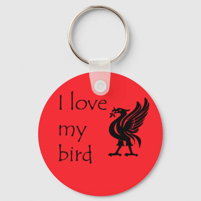Keyring - Liverpool Liverbird (Front)