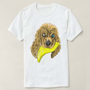 Keys & Banana, the Miniature cocker spaniel T-Shirt