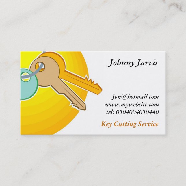 Keys Business Card (Front)