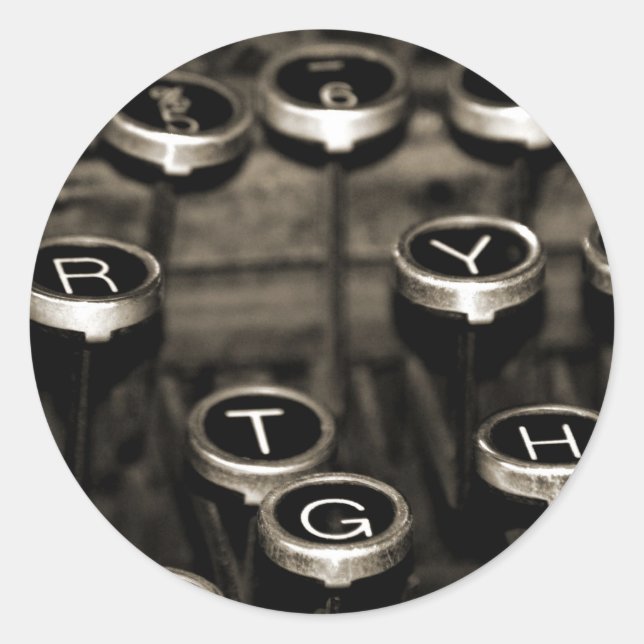 Keys Classic Round Sticker (Front)