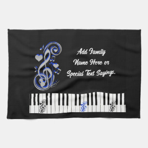 Key's Lof Love_ Tea Towel