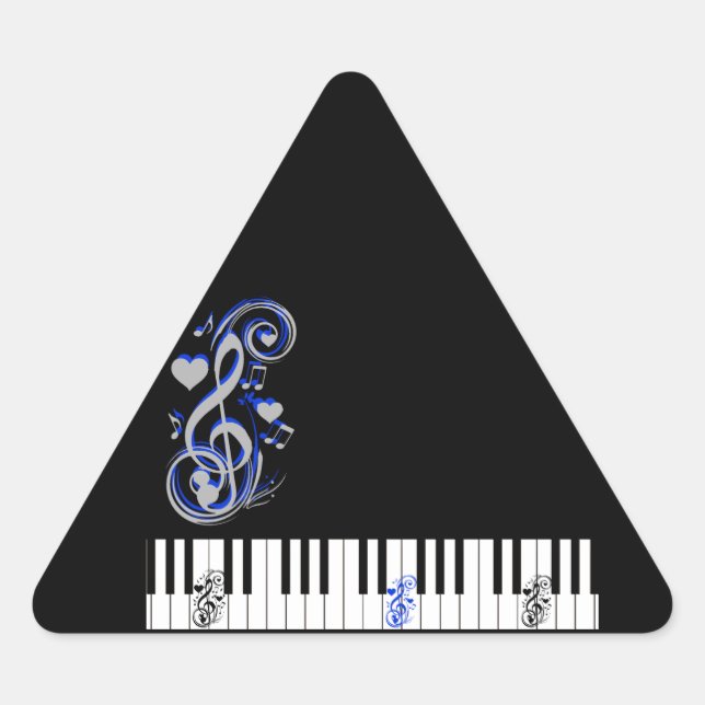 Key's Lof Love_ Triangle Sticker (Front)
